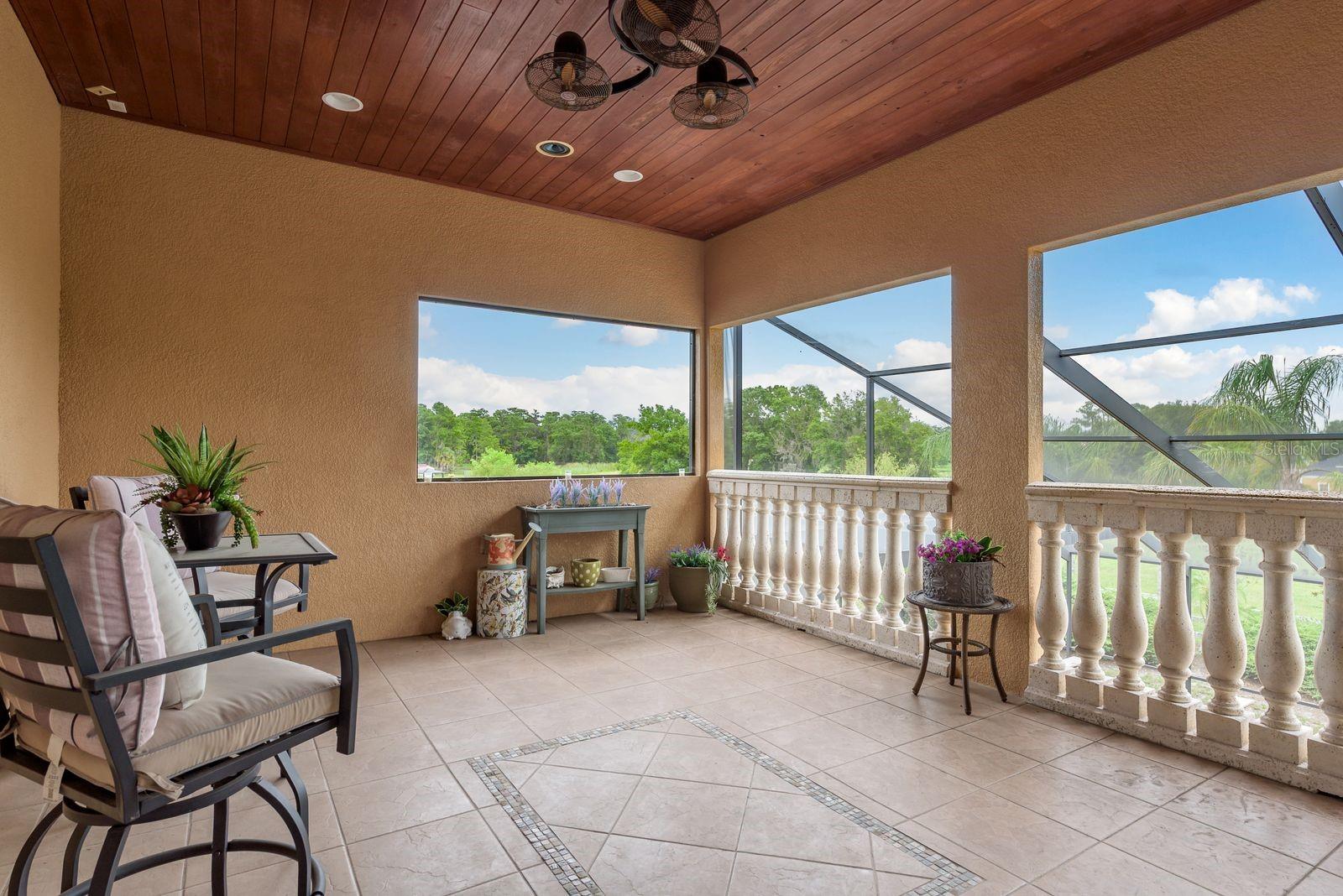 Second Floor Balcony