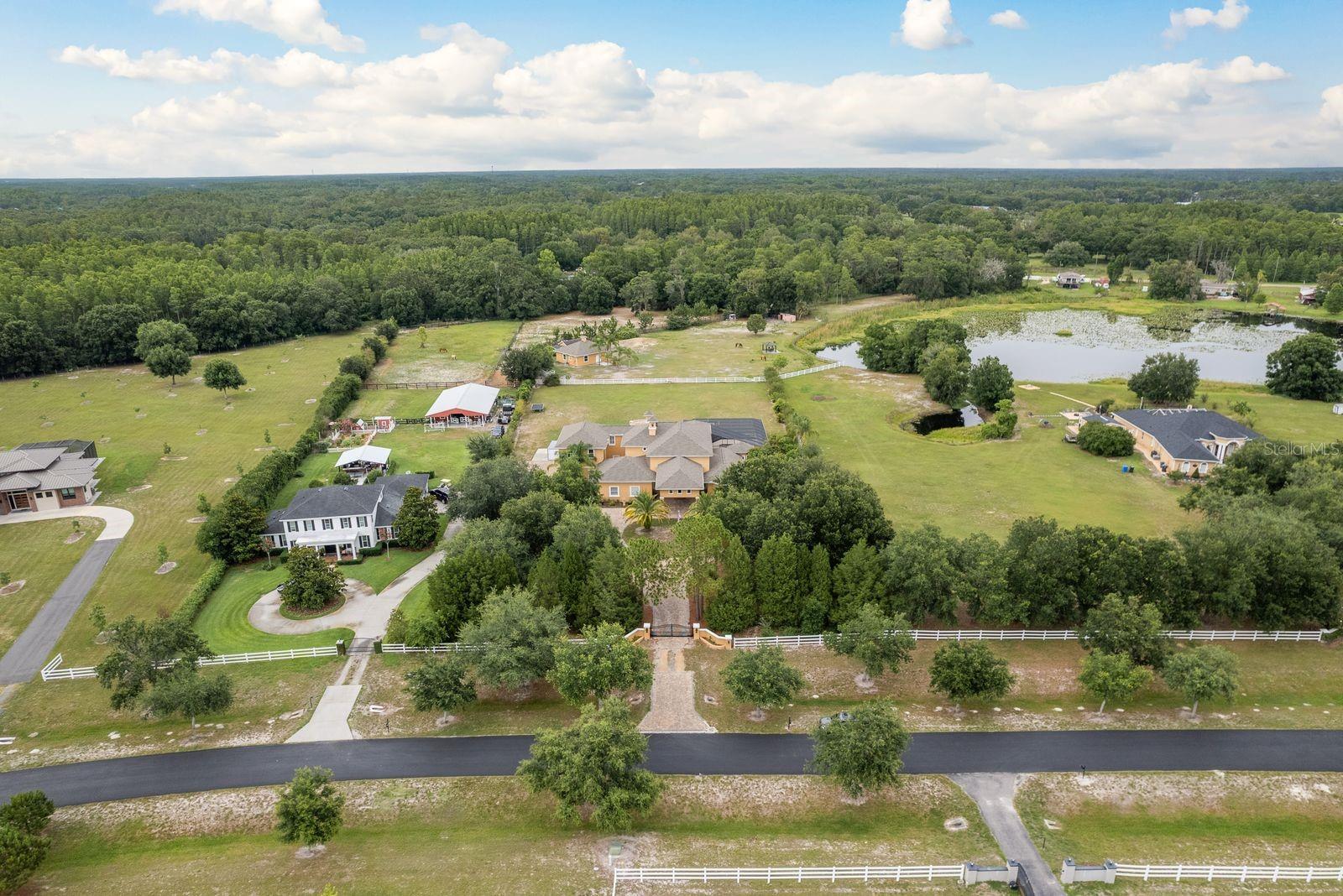 Aerial of Property