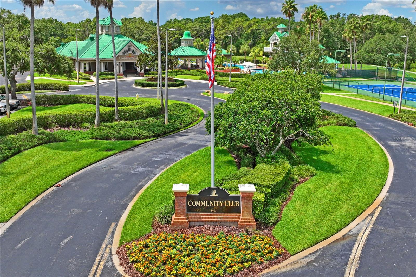 West Meadows Community Club Center entrance