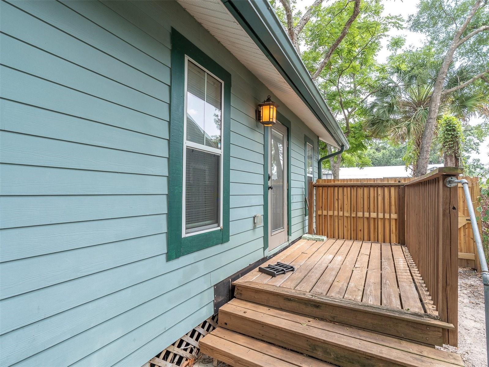 Rear Porch