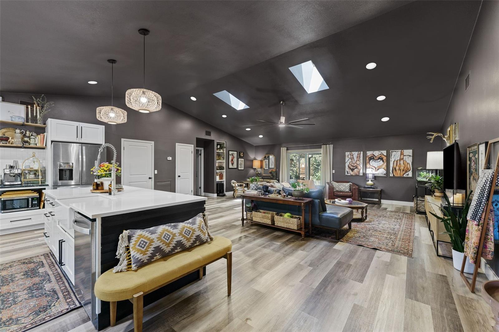 Great room from front door