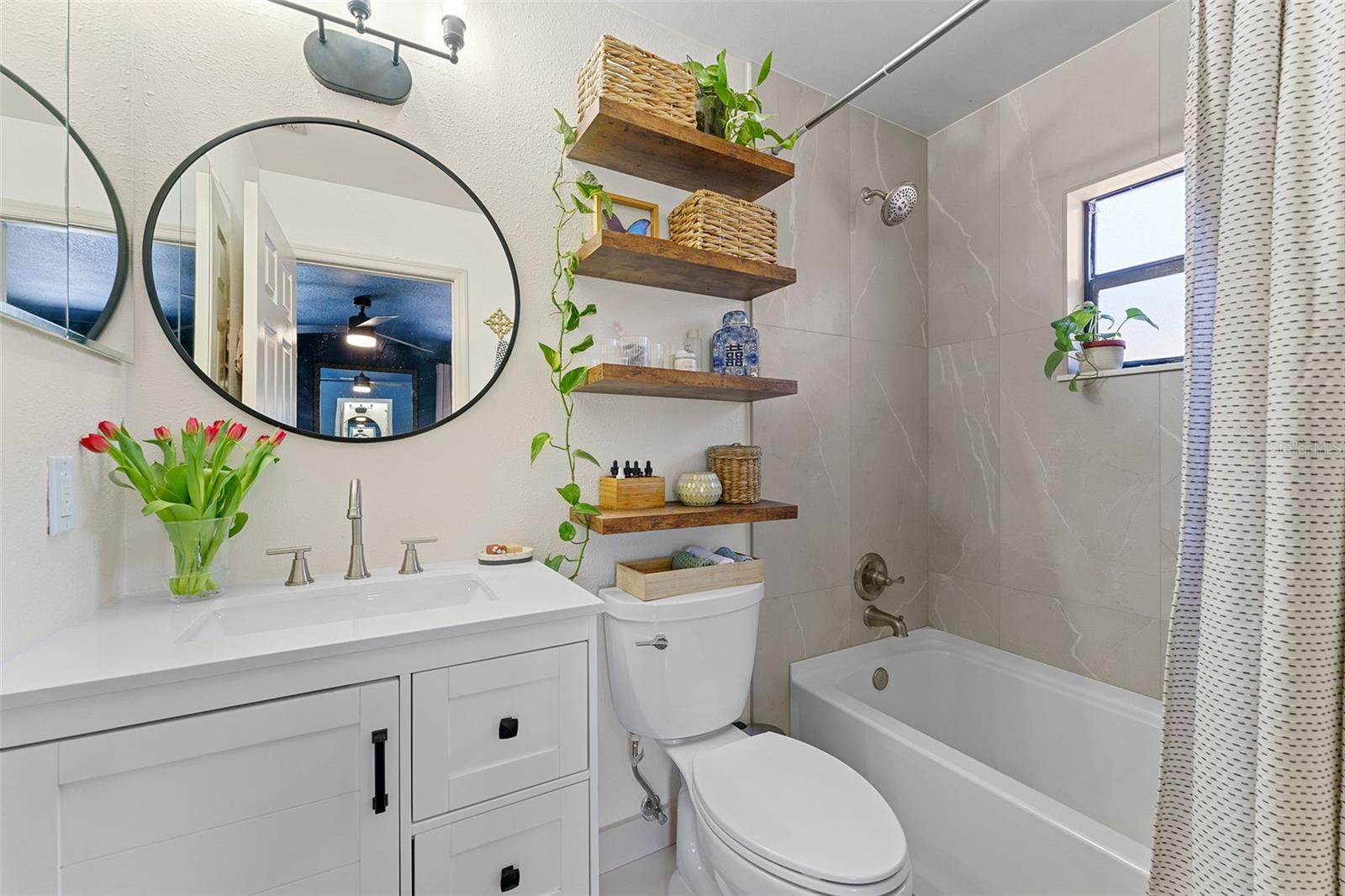 Master bathroom.
