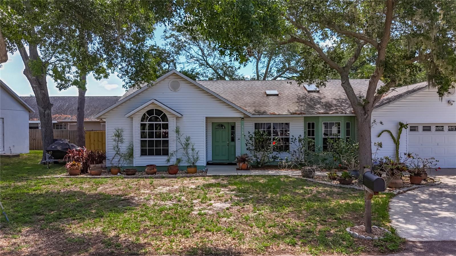 Hurricane protection for all the doors & windows, as well as garage door braces, included in the purchase.