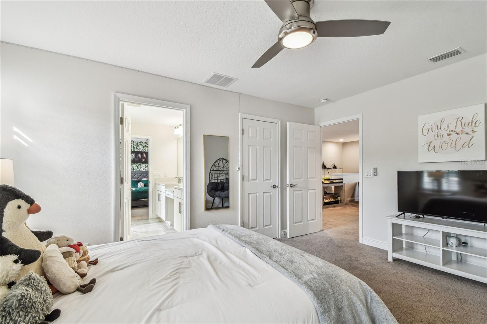 Bedroom 3 with Walk-in Closet & Jack-&-Jill Bathroom on 2nd floor