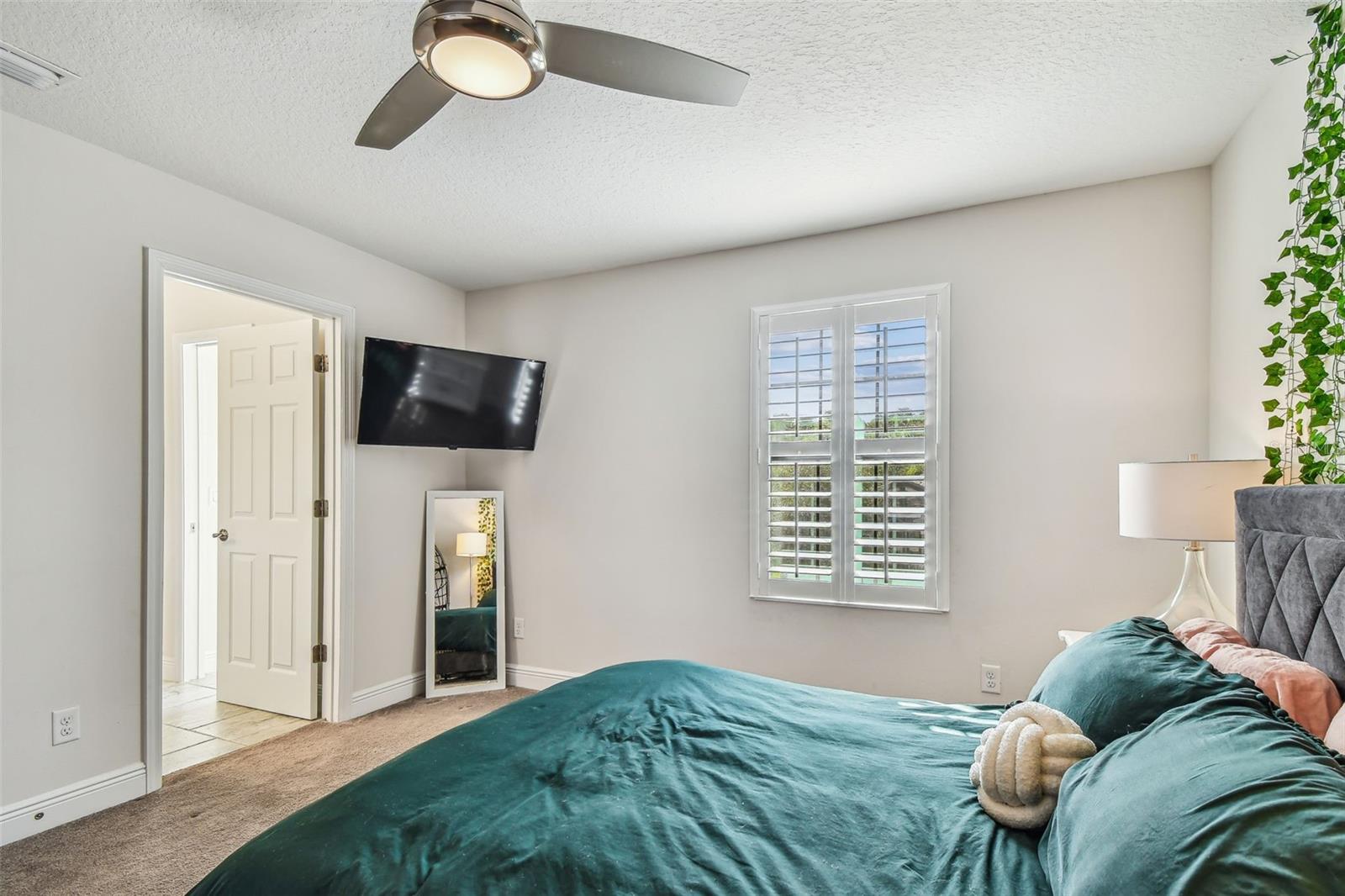Bedroom 4 with Walk-in Closet & Jack-&-Jill Bathroom on 2nd floor