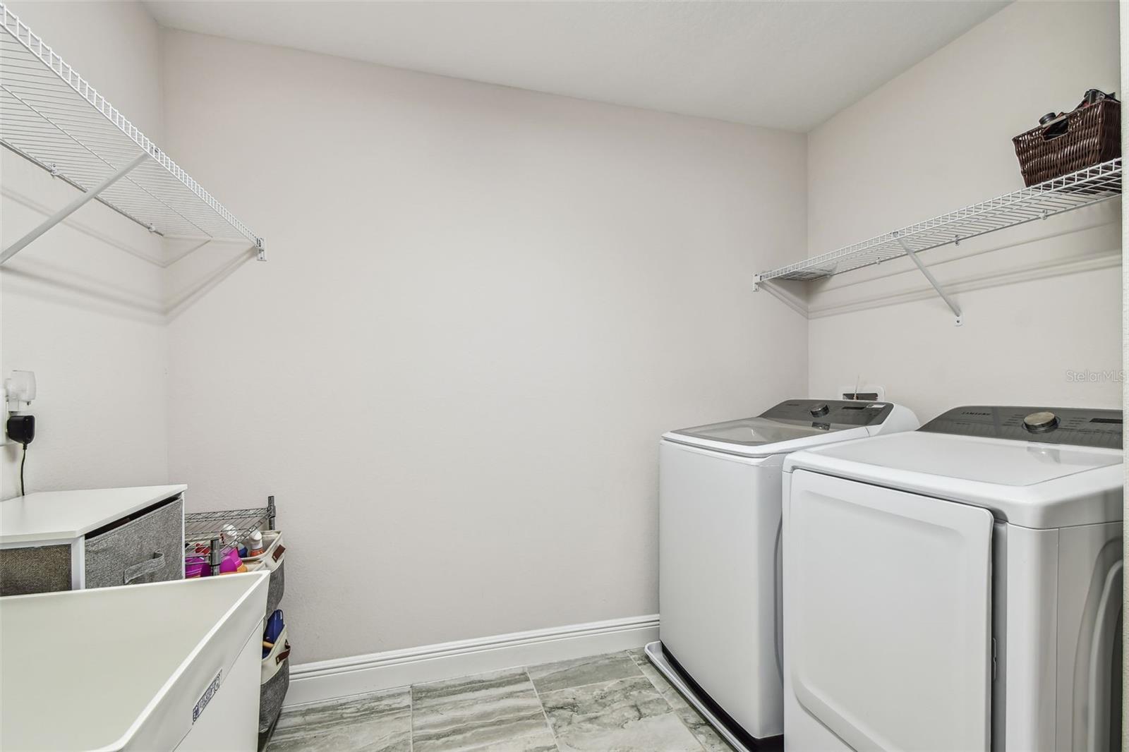 Laundry Room with Utility Tub on 2nd floor
