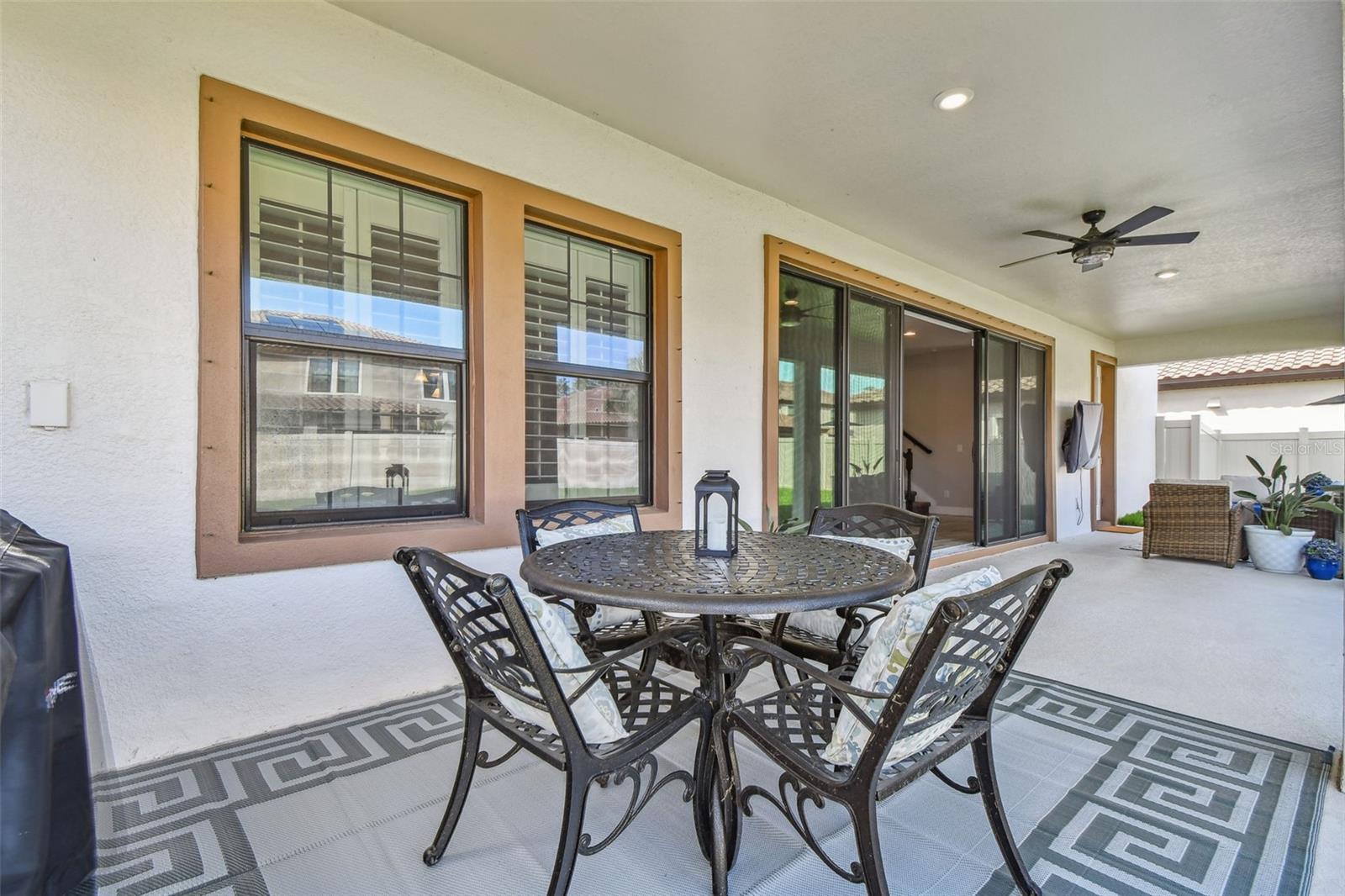Expanded Lanai is Pre-Plumbed for an Optional OUTDOOR KITCHEN! Privacy fenced-in yard, big enough to add your own private swimming oasis!