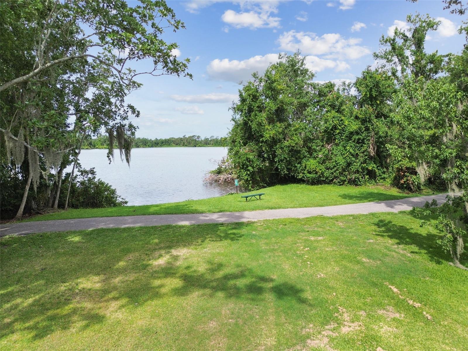Gorgeous lake view