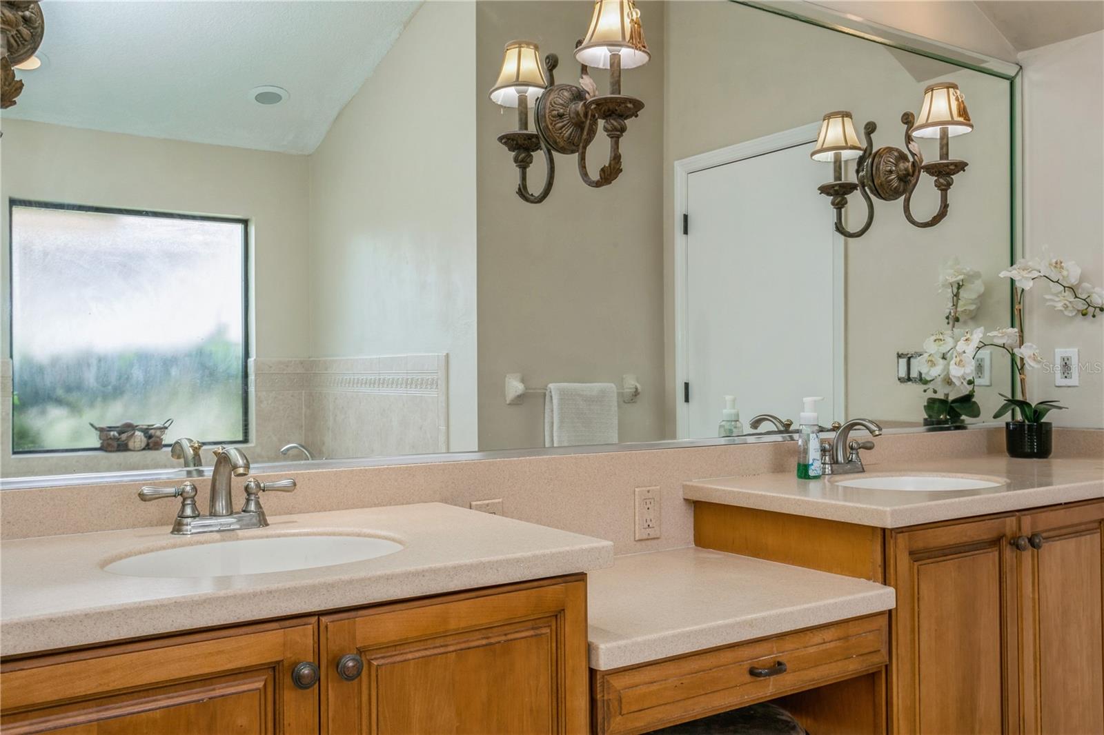 Primary Bathroom with Dual Sinks
