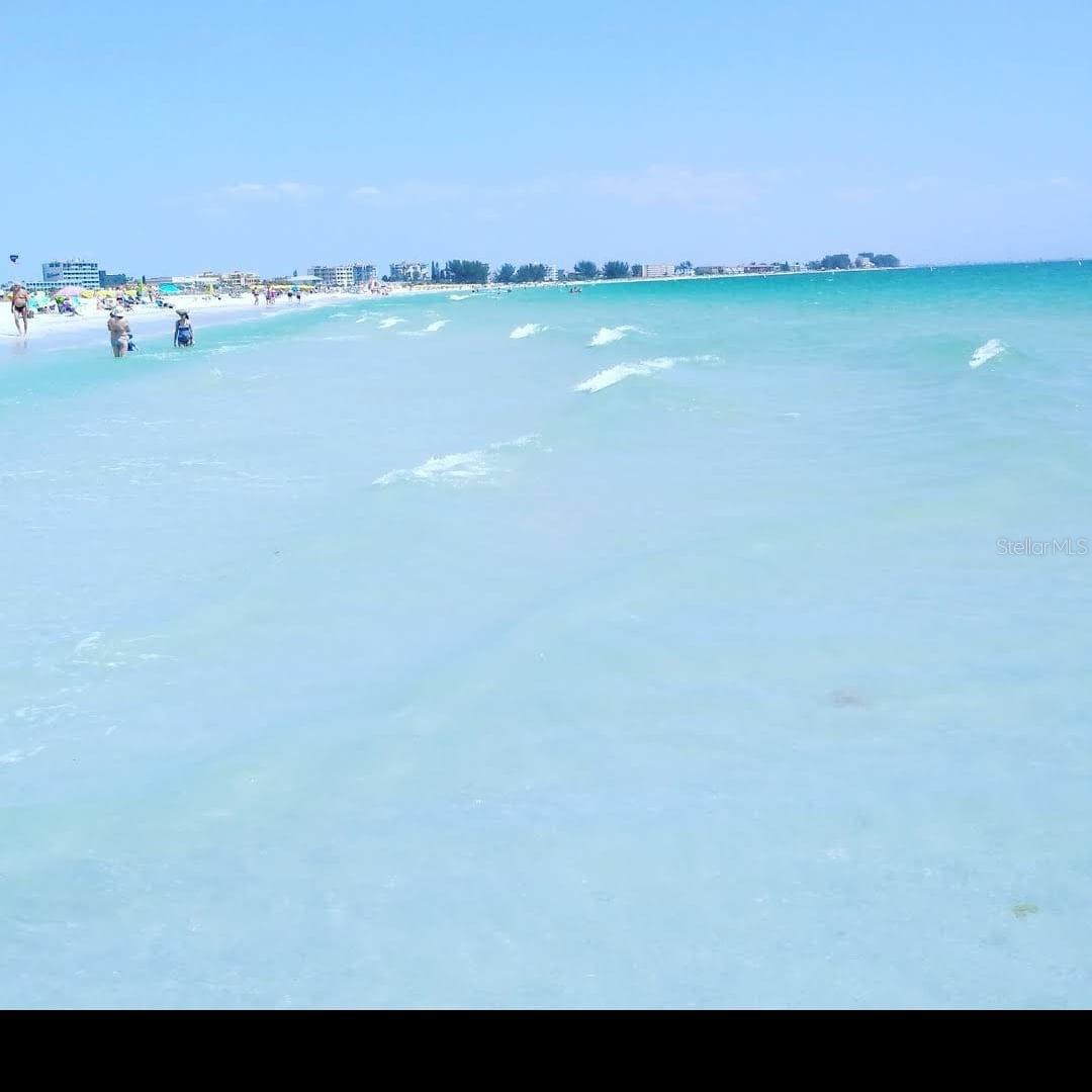 Treasure Island, beautiful day that day.