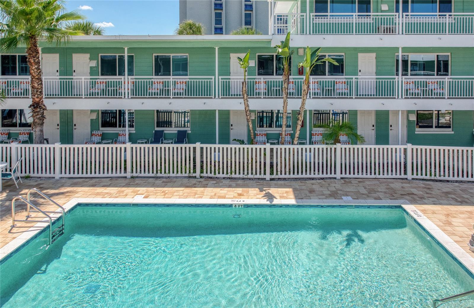 Tropic Terrace's brand new pool!