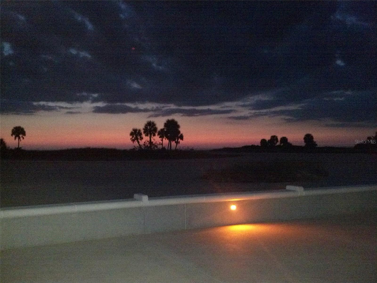 Look at those sunset rays!  Special isn't it?