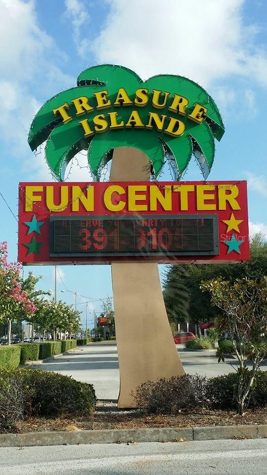 Fun things to do!  Treasure Island Fun Center