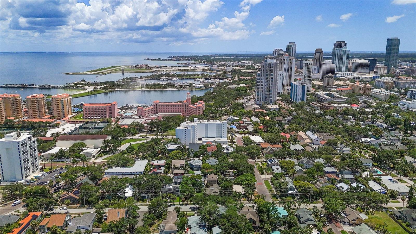 HARBOUR HILL IN CENTER OF PHOTO