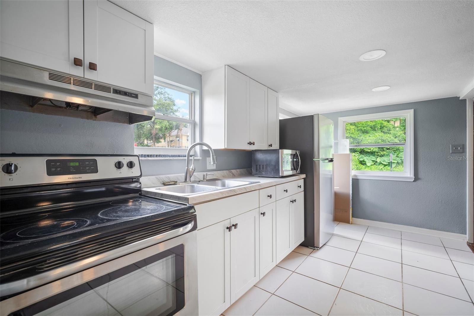 Kitchen with new appliances