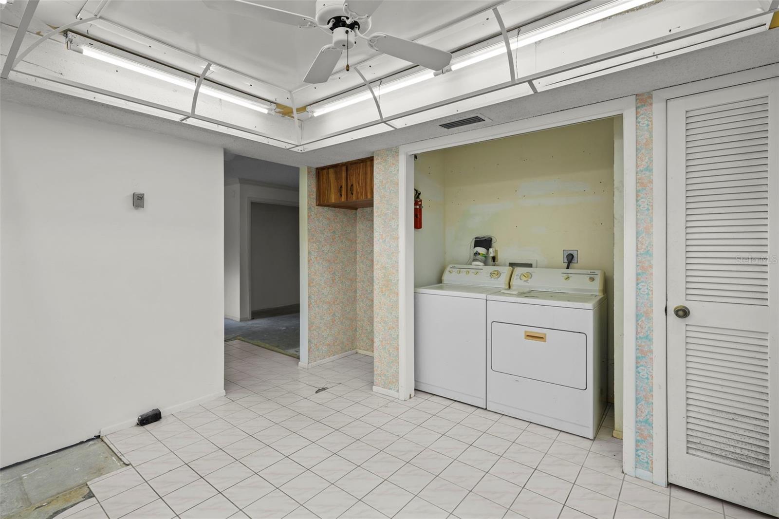 Another view of kitchen looking toward dining room.