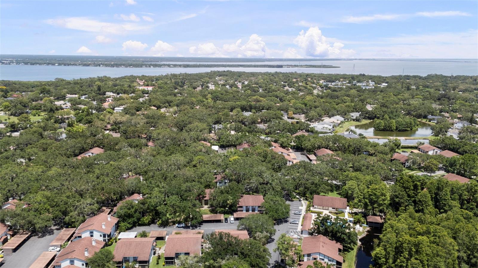 Aerial of community - soooo close to the water, but flood zone X!!!