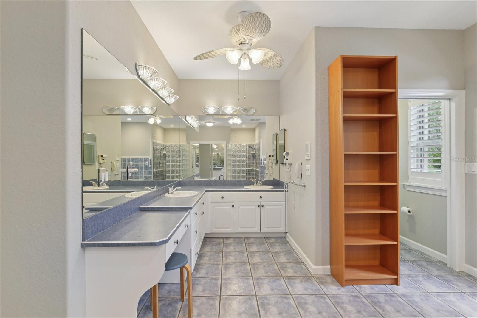 Separate vanities
