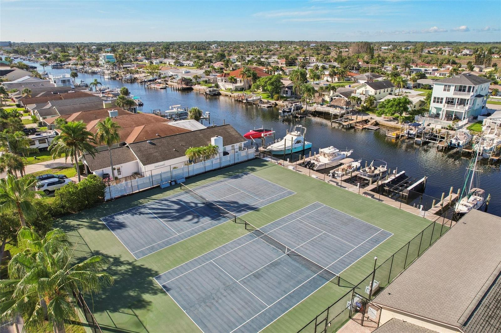 Tennis courts