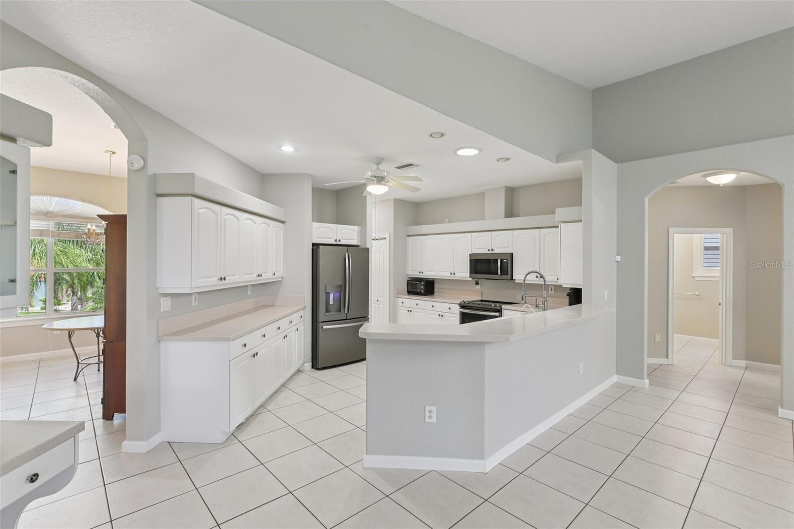 Kitchen from Breakfast nook