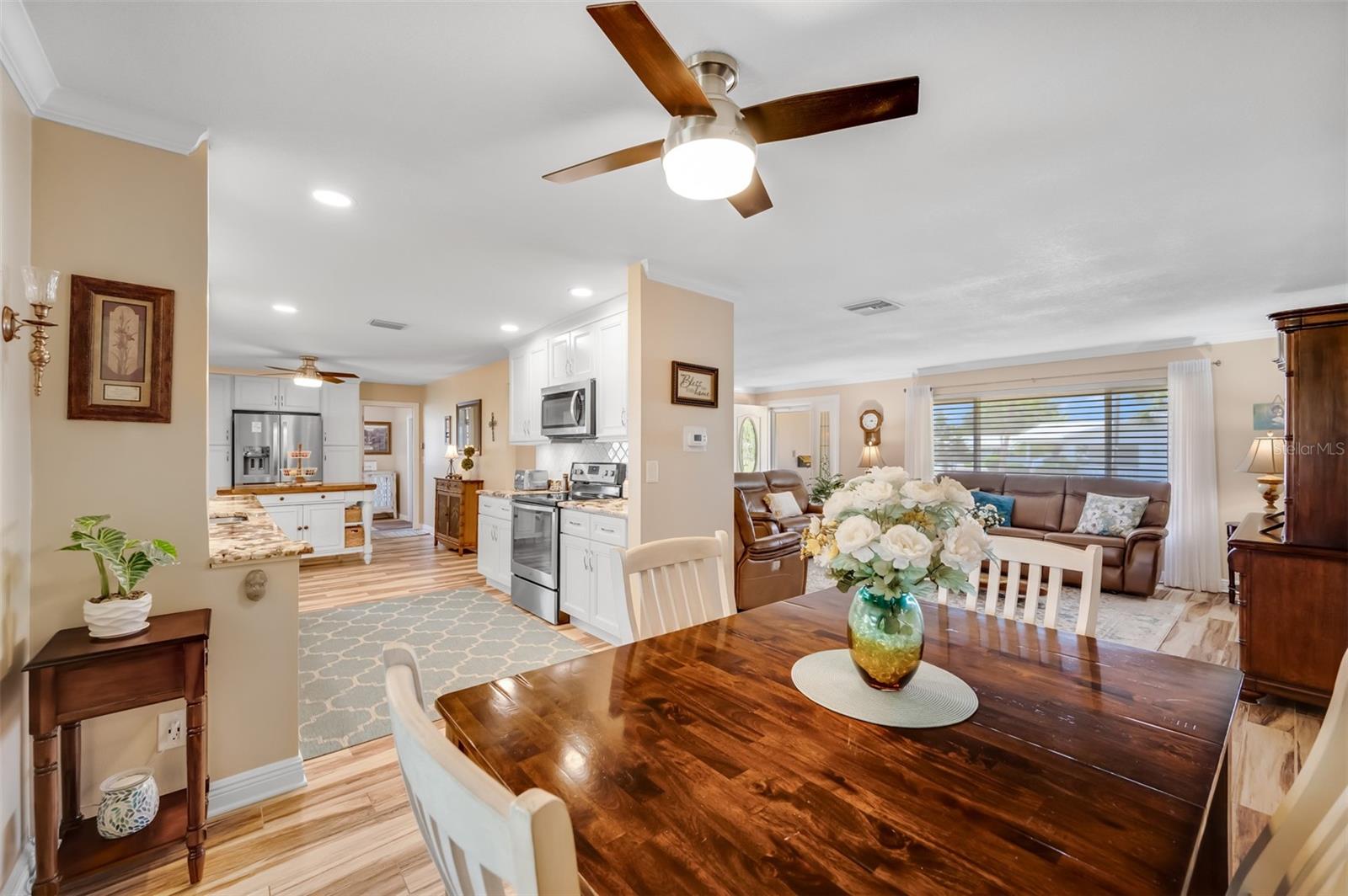 Dining Room and Kitchen