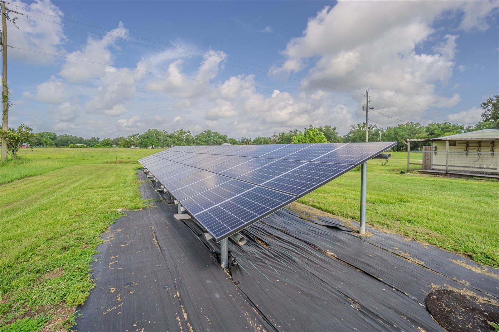 ground solar panels