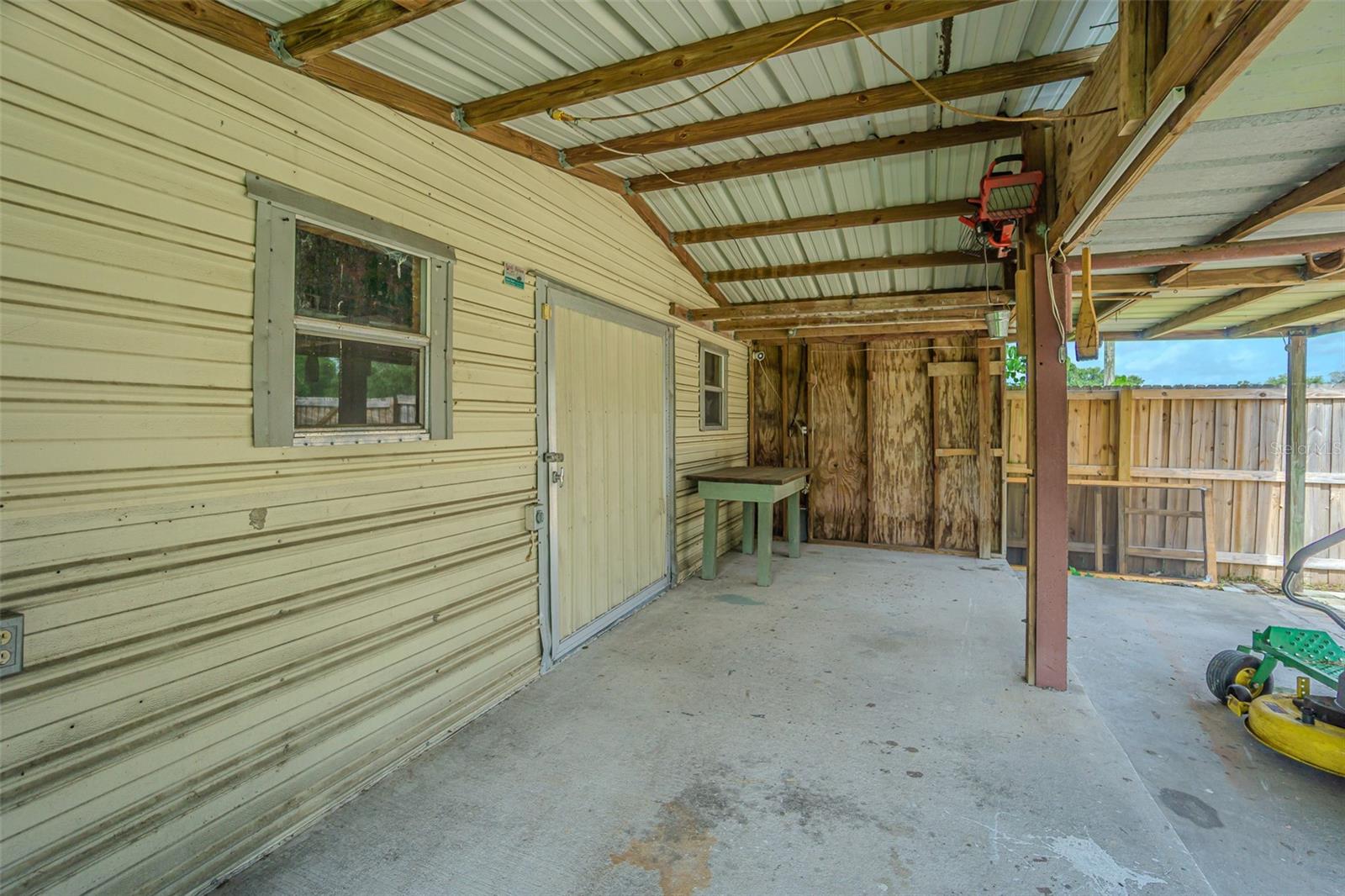 shed entrance