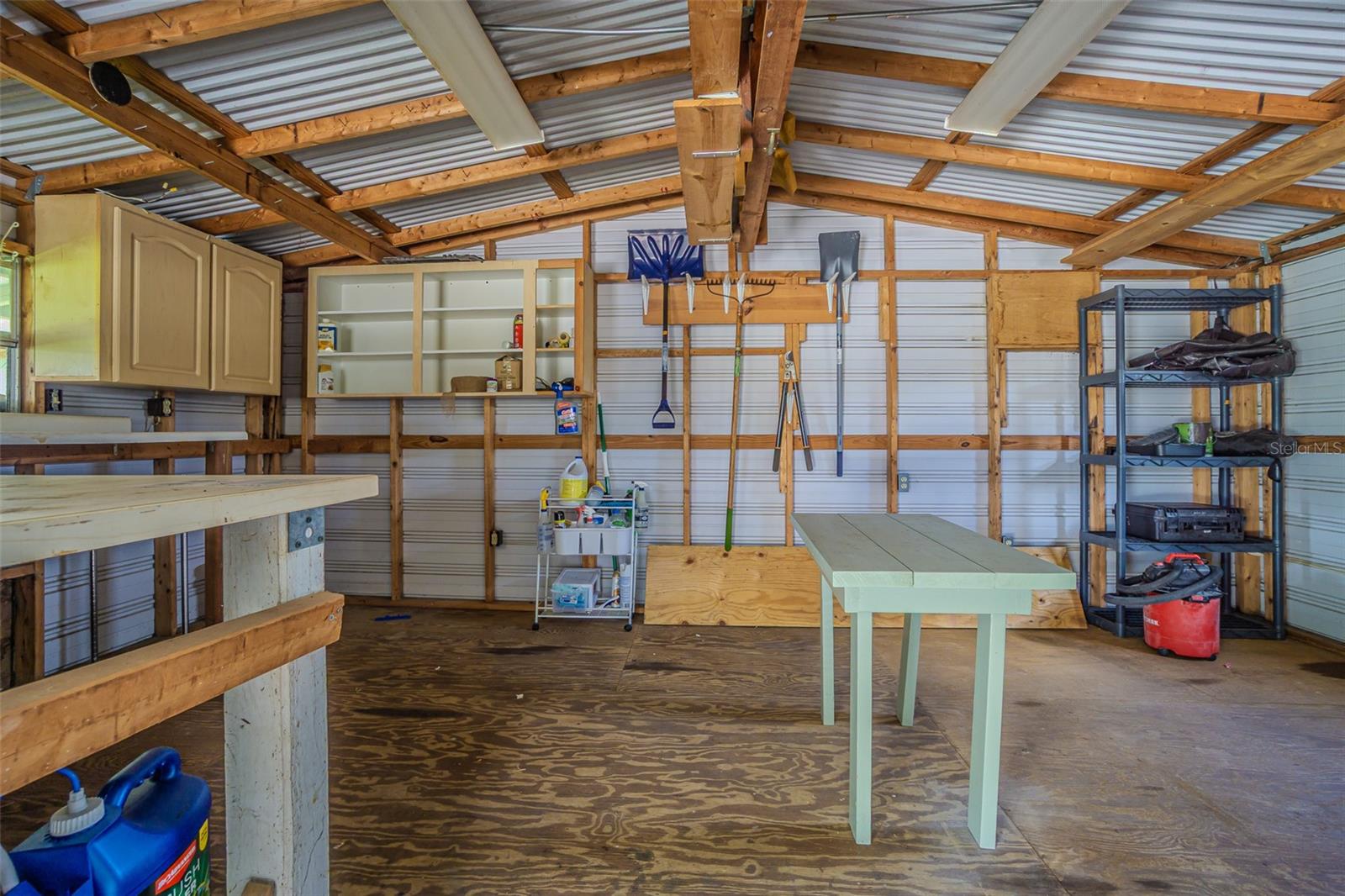 shed interior