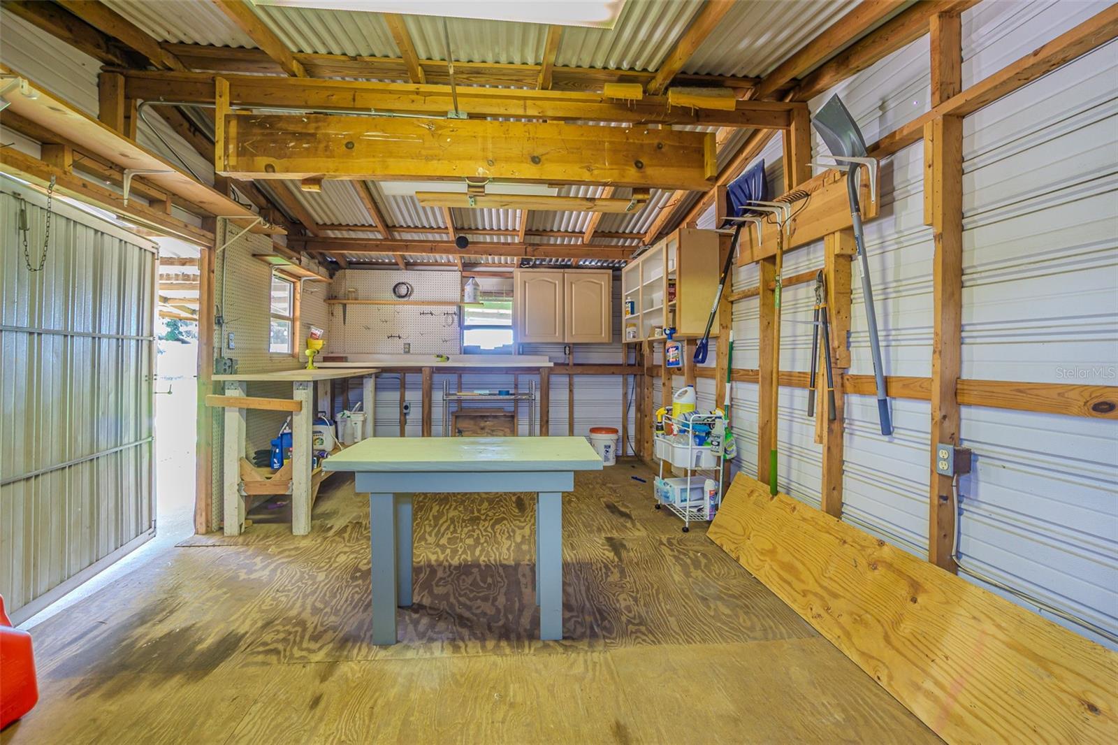 shed interior