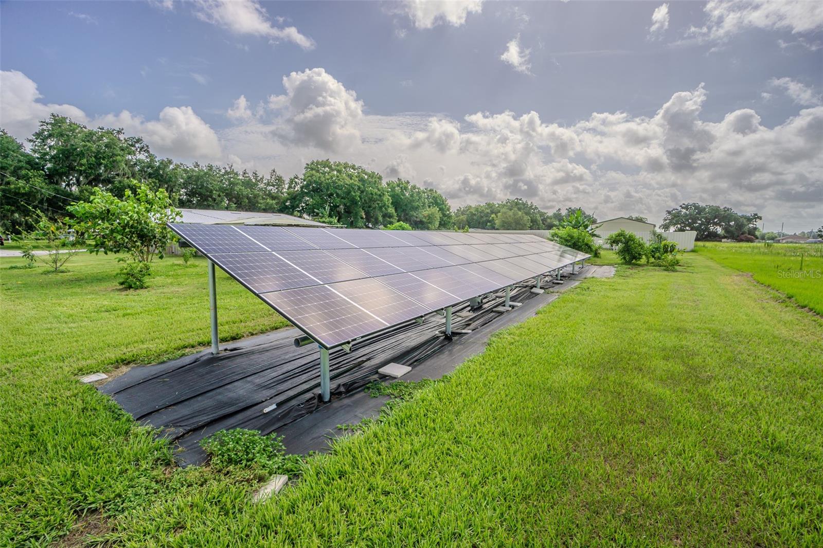 ground solar panels