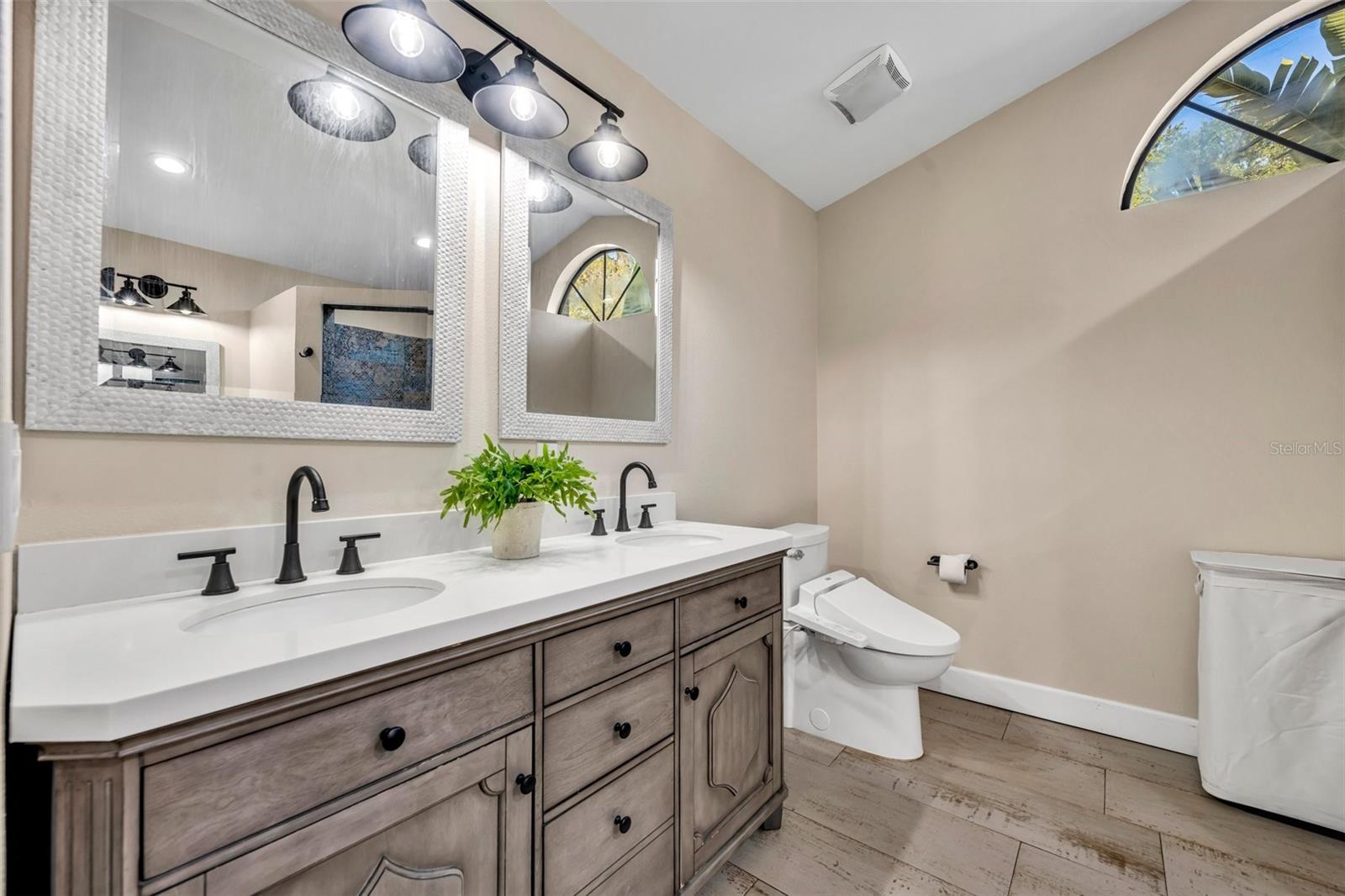 Dual Sink and Bidet