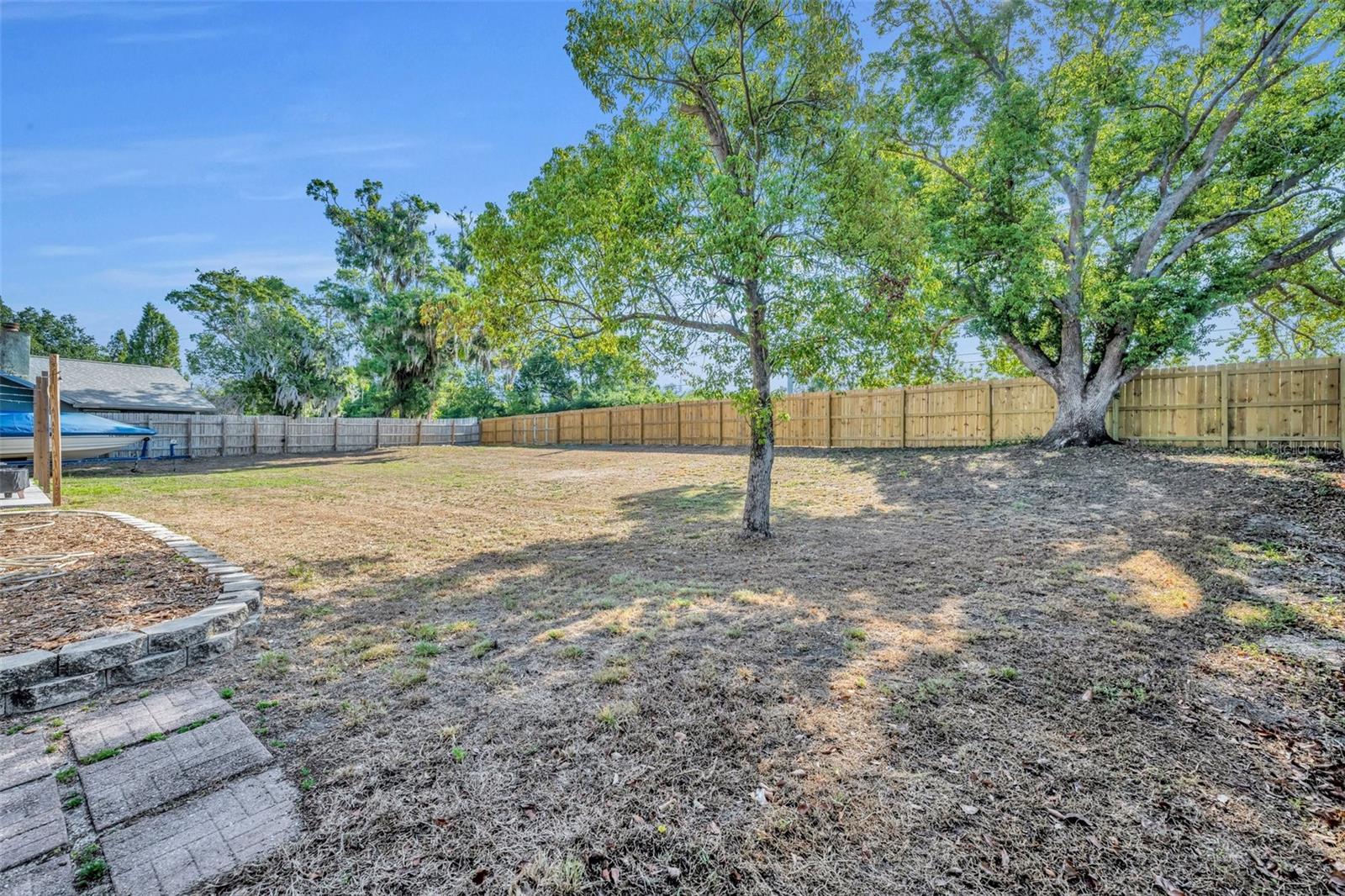 Expansive Backyard