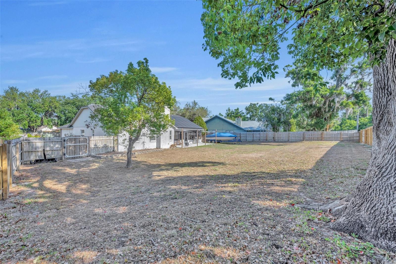 Fully Fenced Lot