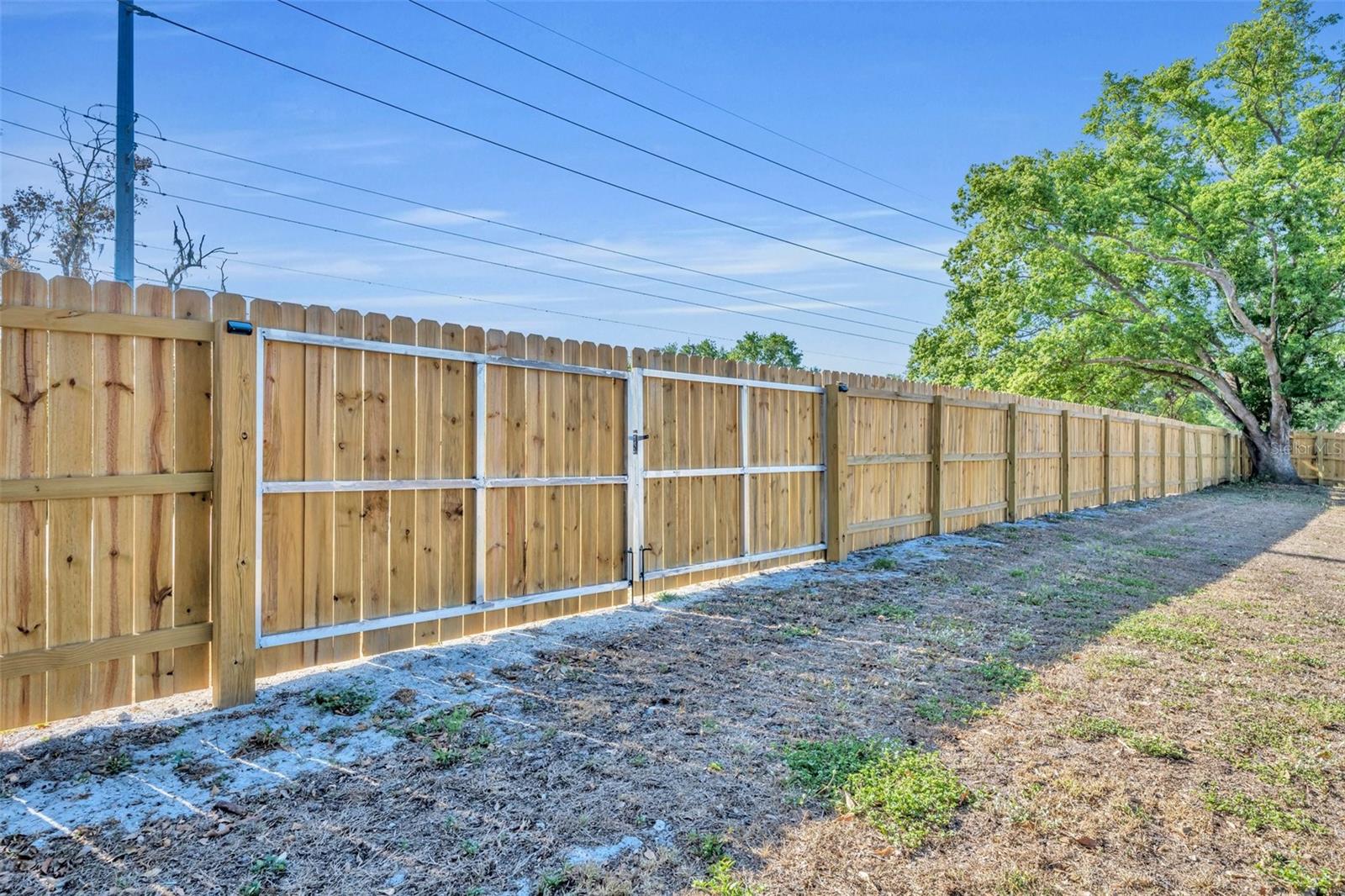 Fully Fenced Lot