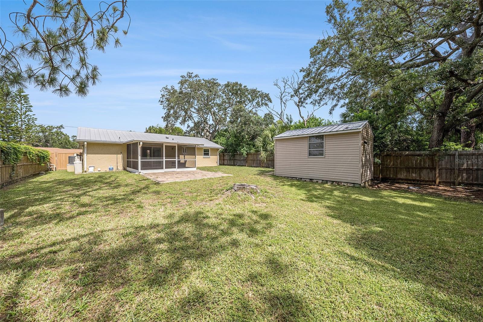 Large Fully Fenced Backyard