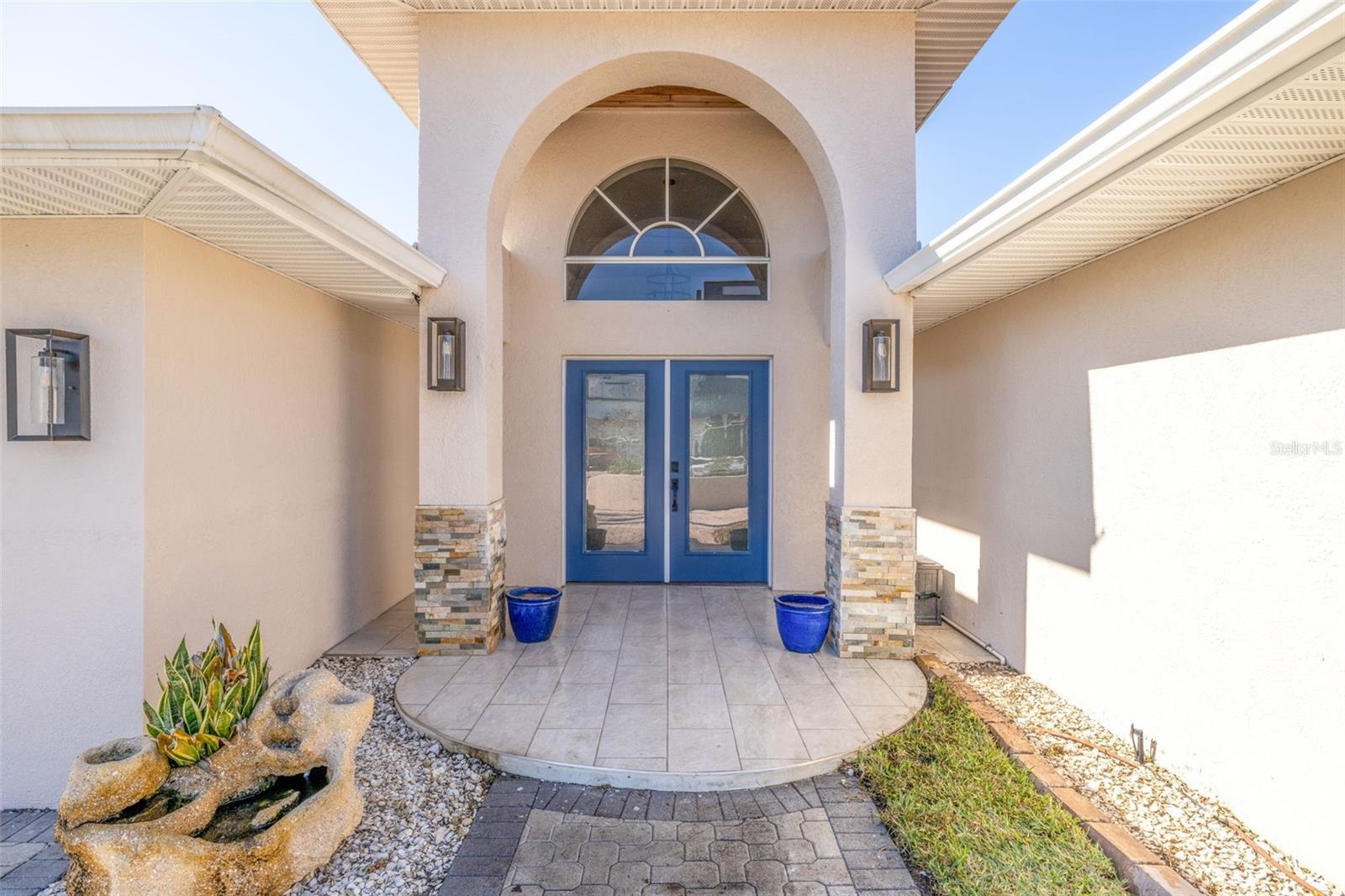 Front of the home