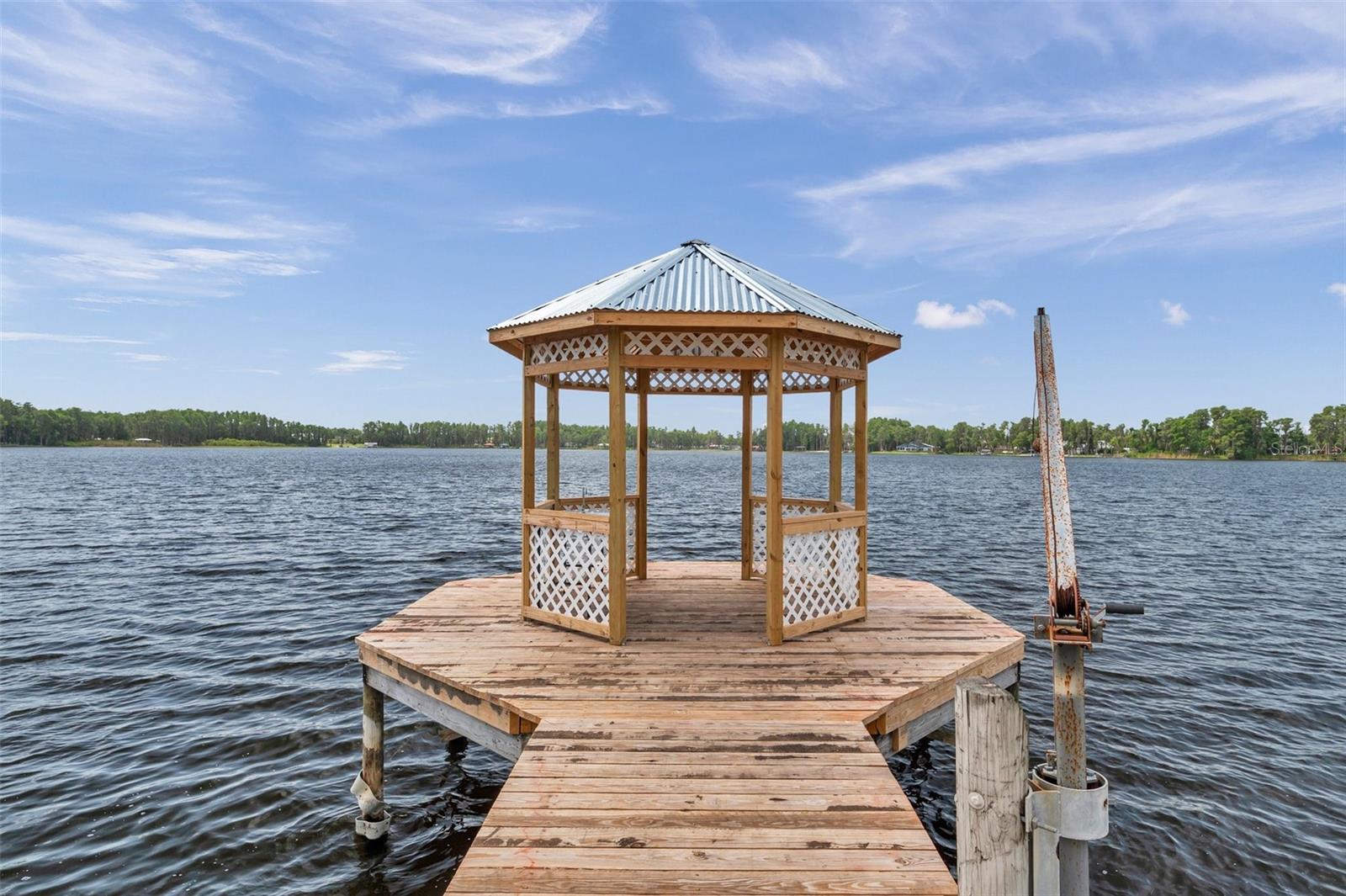 Dock with Gazebo