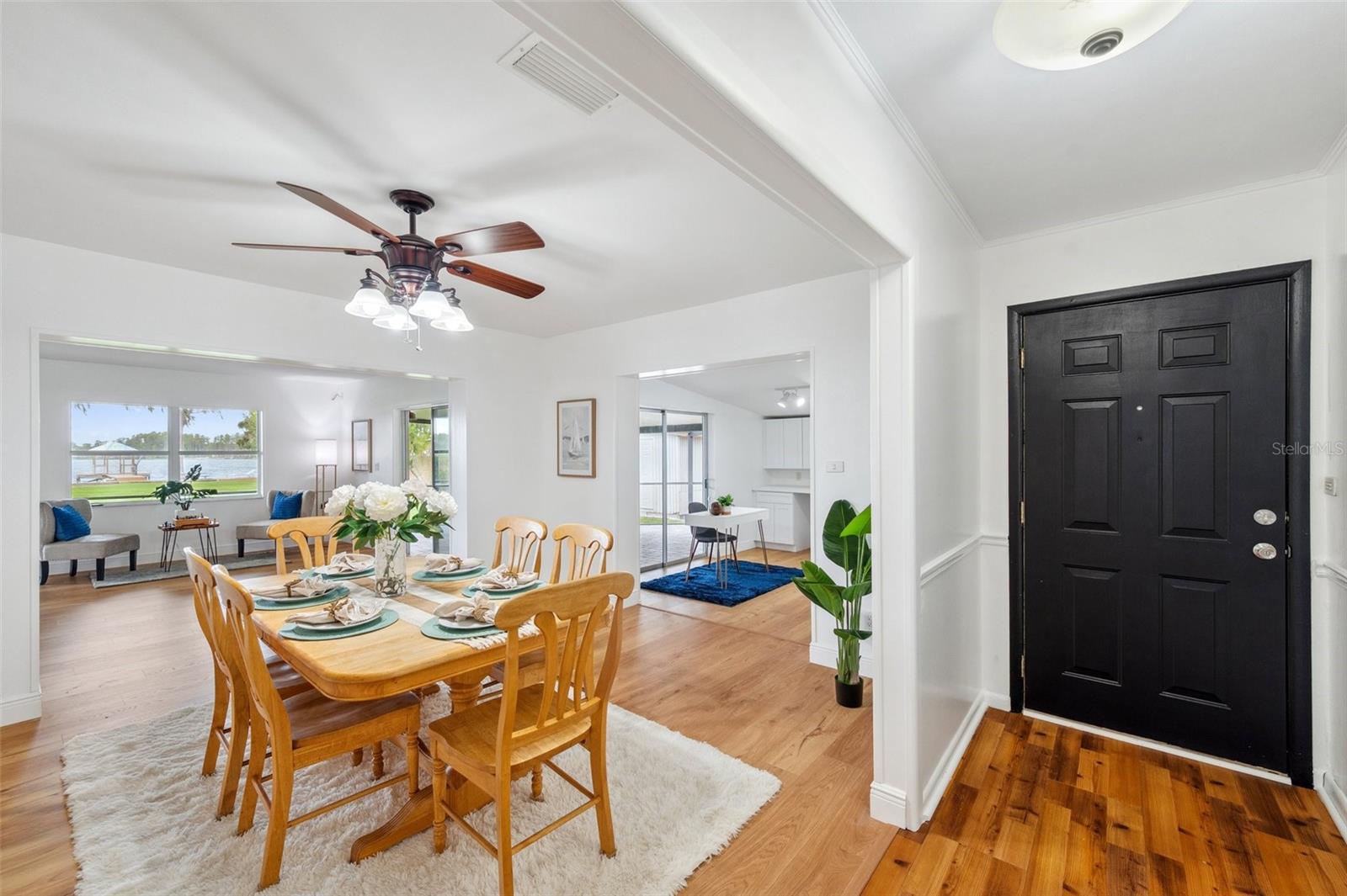 Front Entry to Dining Room