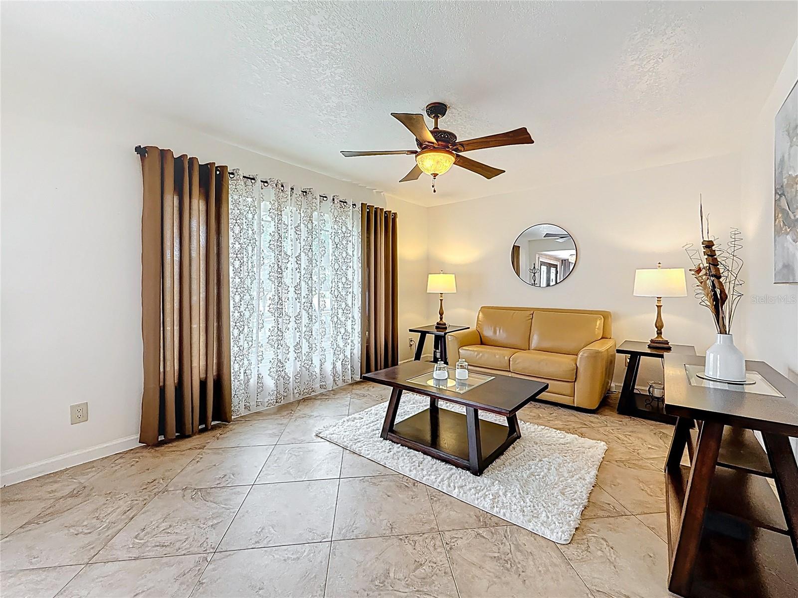 Formal dining room currently used as extra living room because of  large eat in kitchen