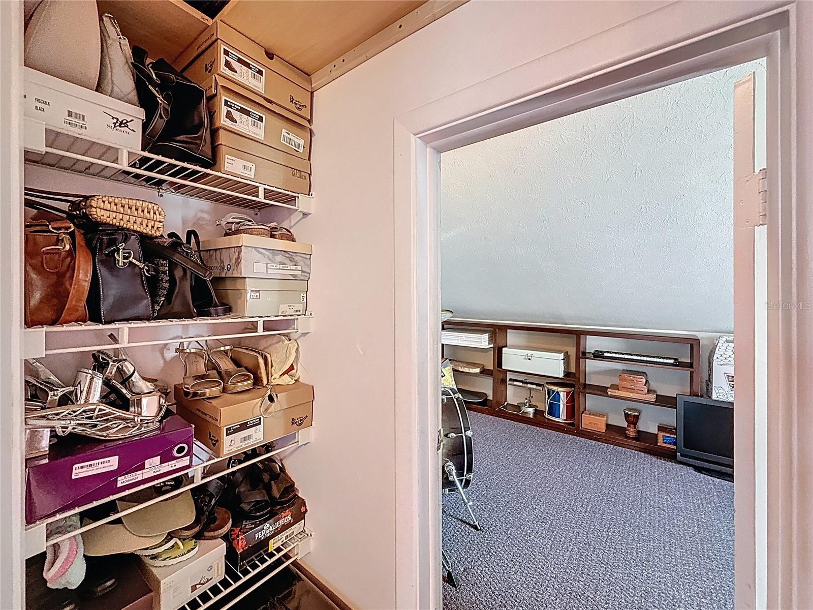 3rd bedroom walk in closet