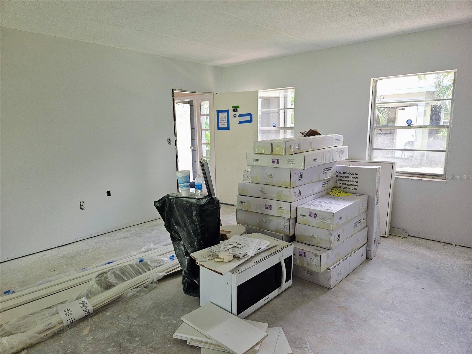 Post Hurricane - Materials for Renovation onsite