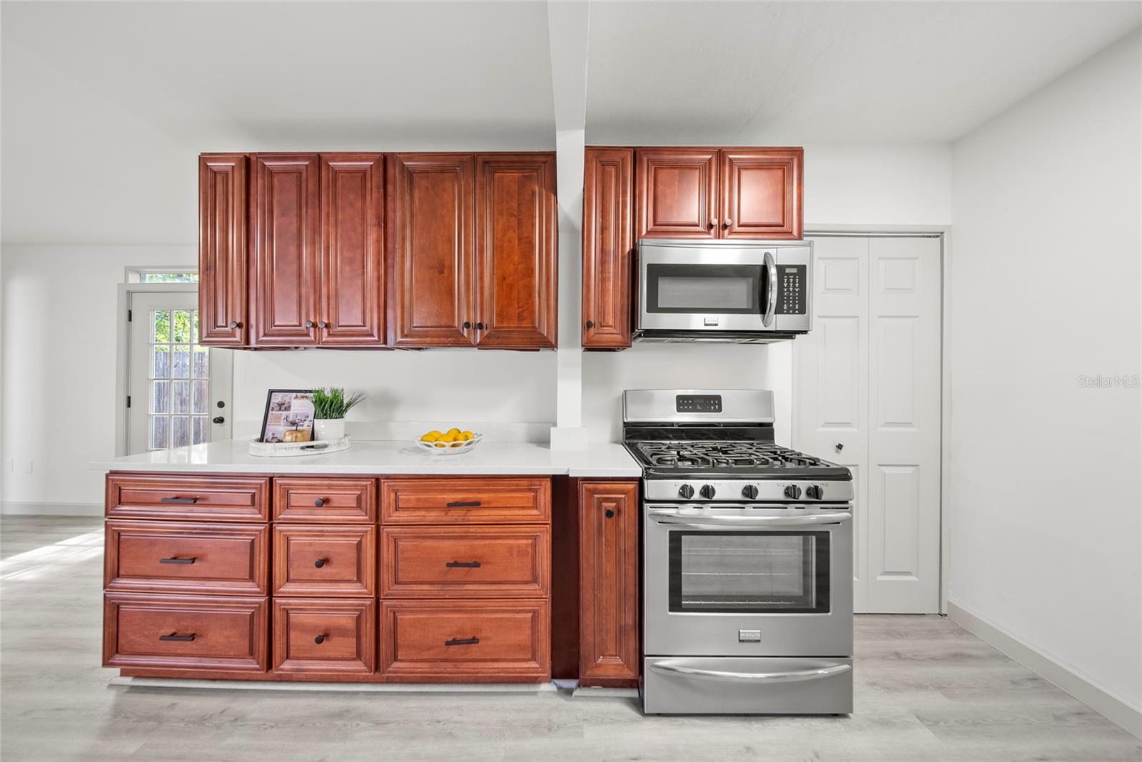 Kitchen and Door to Laundry Room