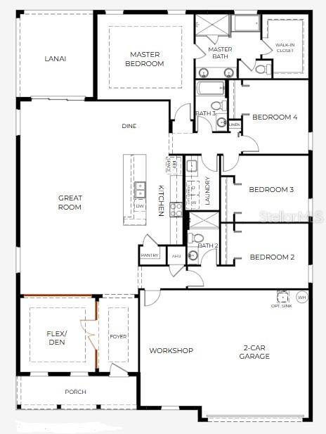 Harmony A Floor Plan
