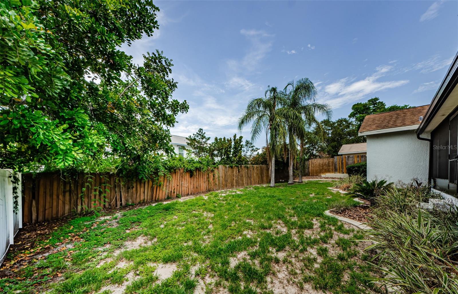 Fenced Yard