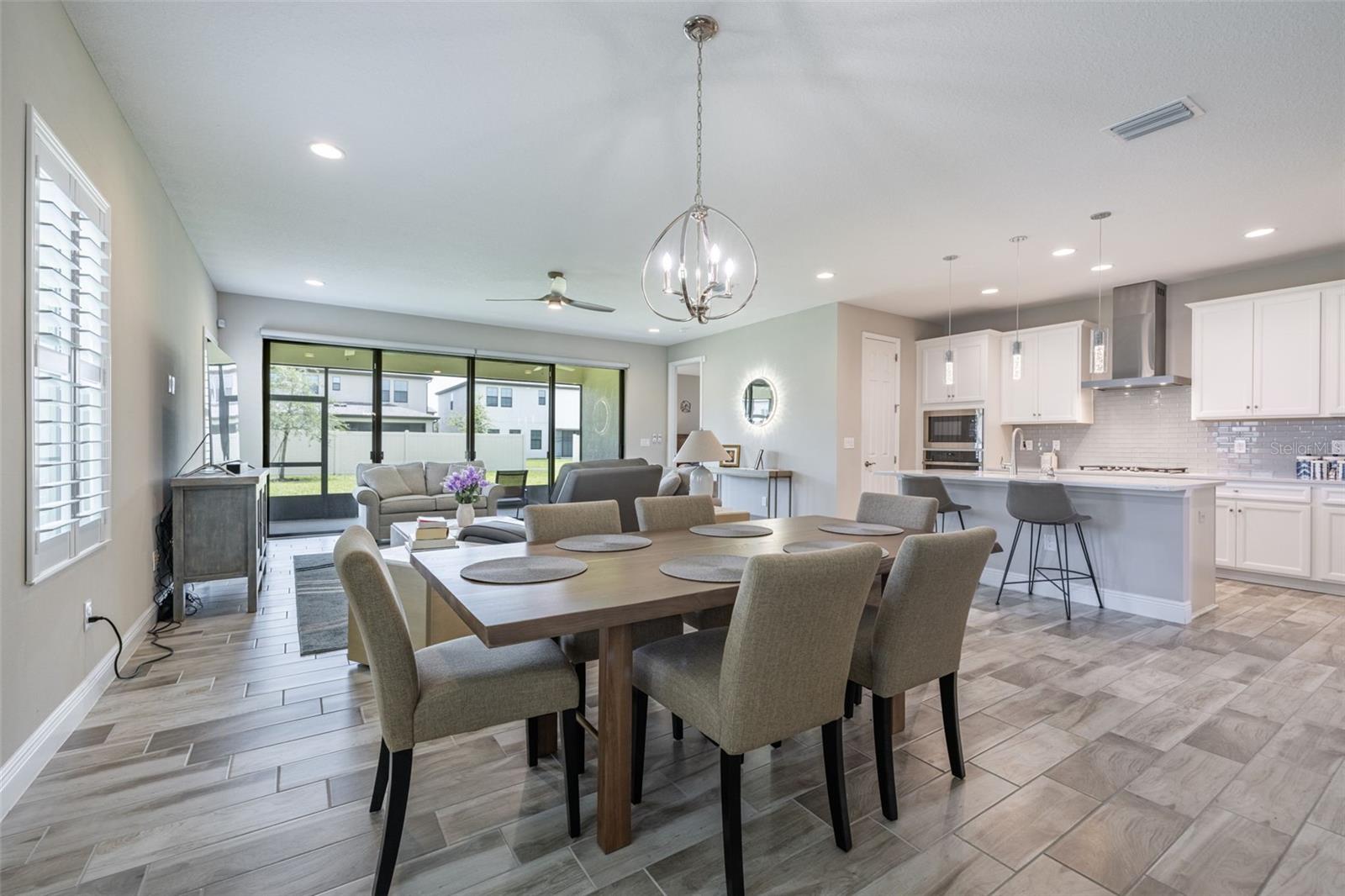 Dining and Family Rooms