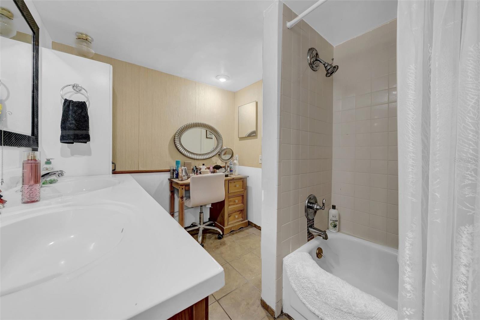 Tile shower
