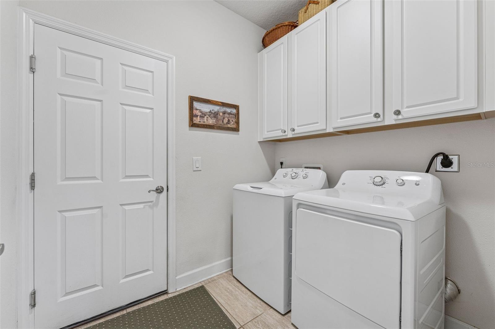 Laundry room and access to garage