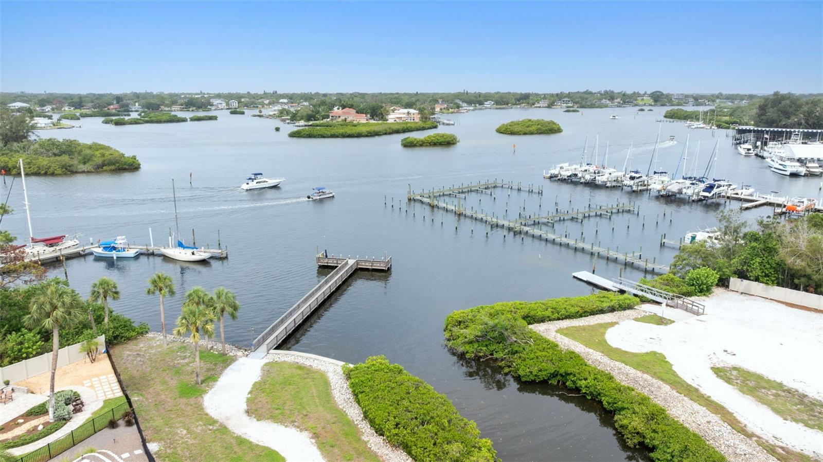 Private community dock and Pier