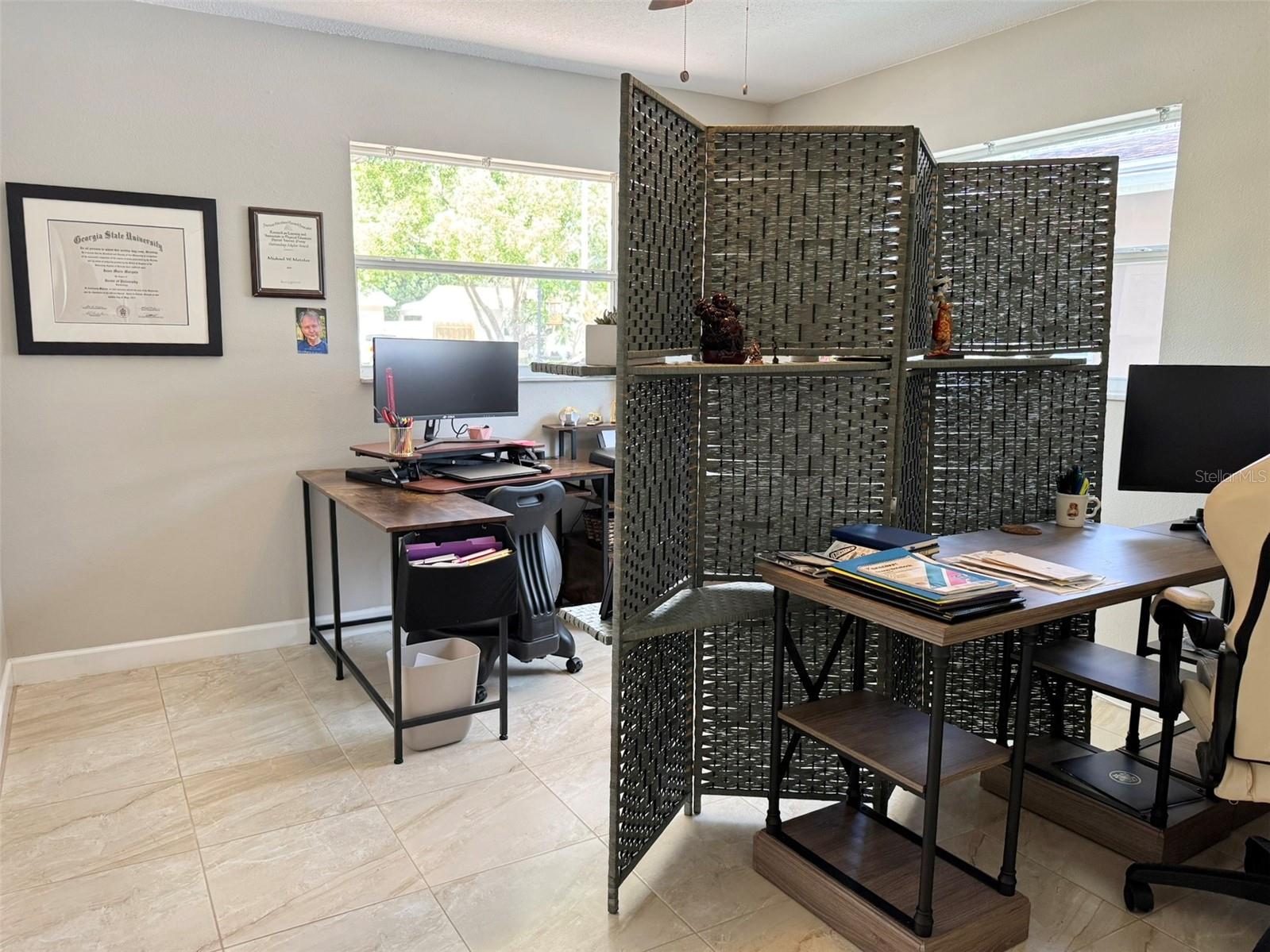 2nd bedroom used as office