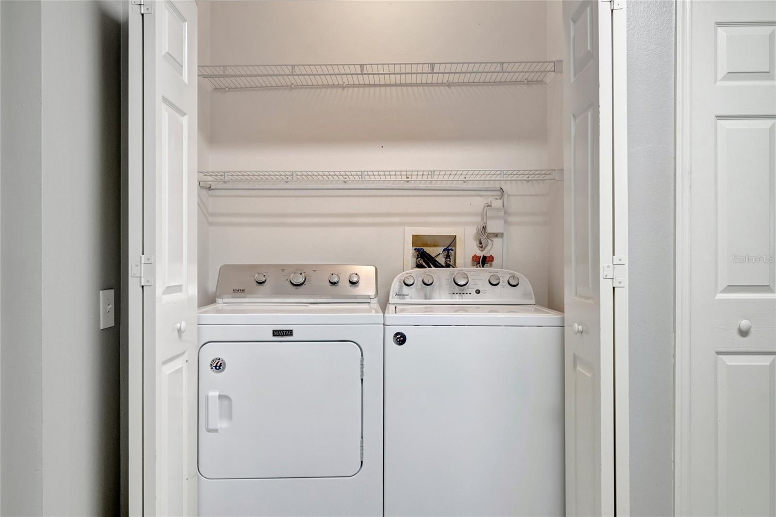 Washer and dryer are included